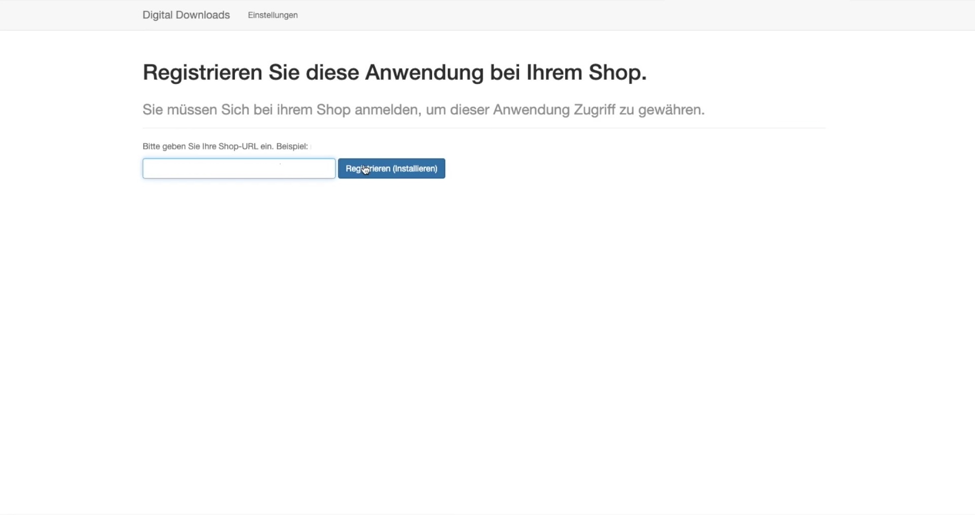 Digitale Produkte Schritt 2
