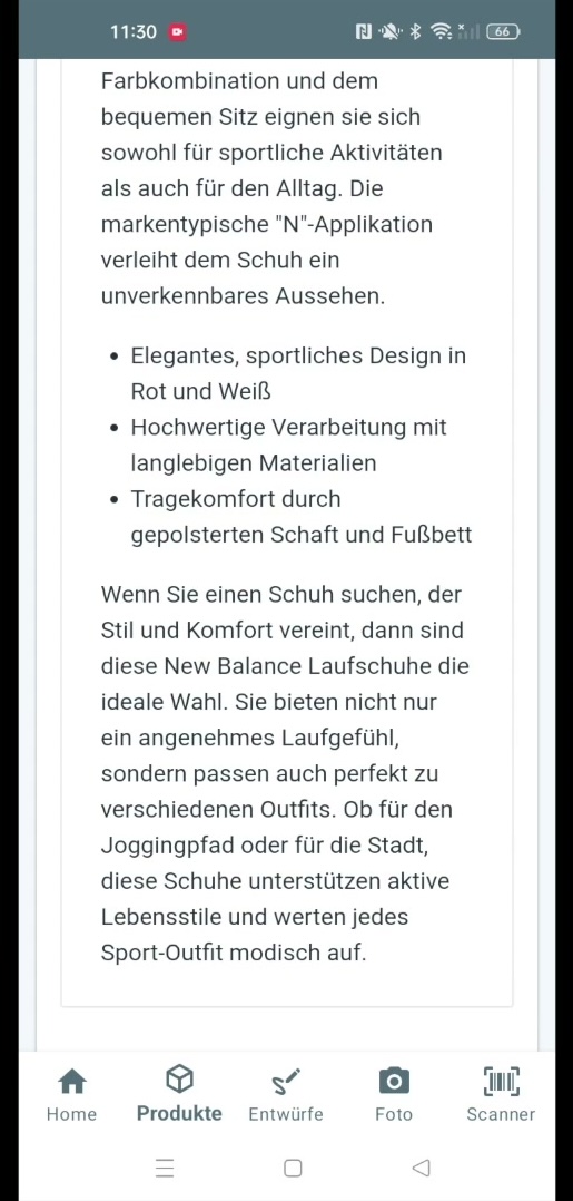 Erfassung per Foto