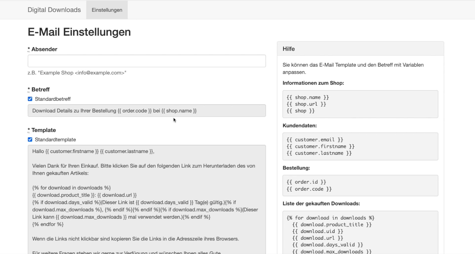 Digitale Produkte Schritt 5