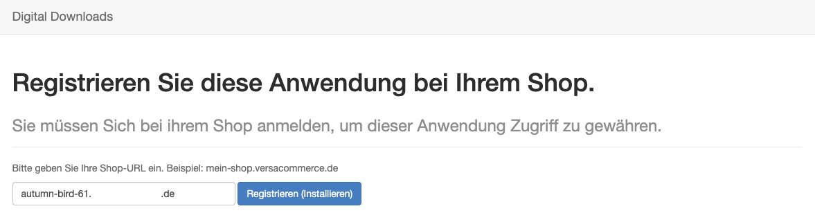 App installieren