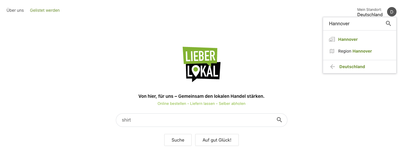 Lieber Lokal