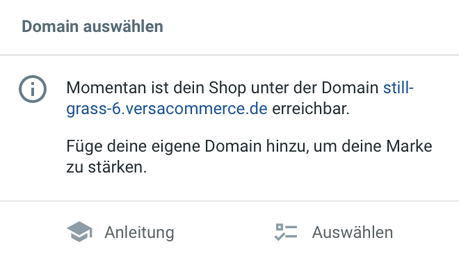 Google Shopping Domain aktivieren