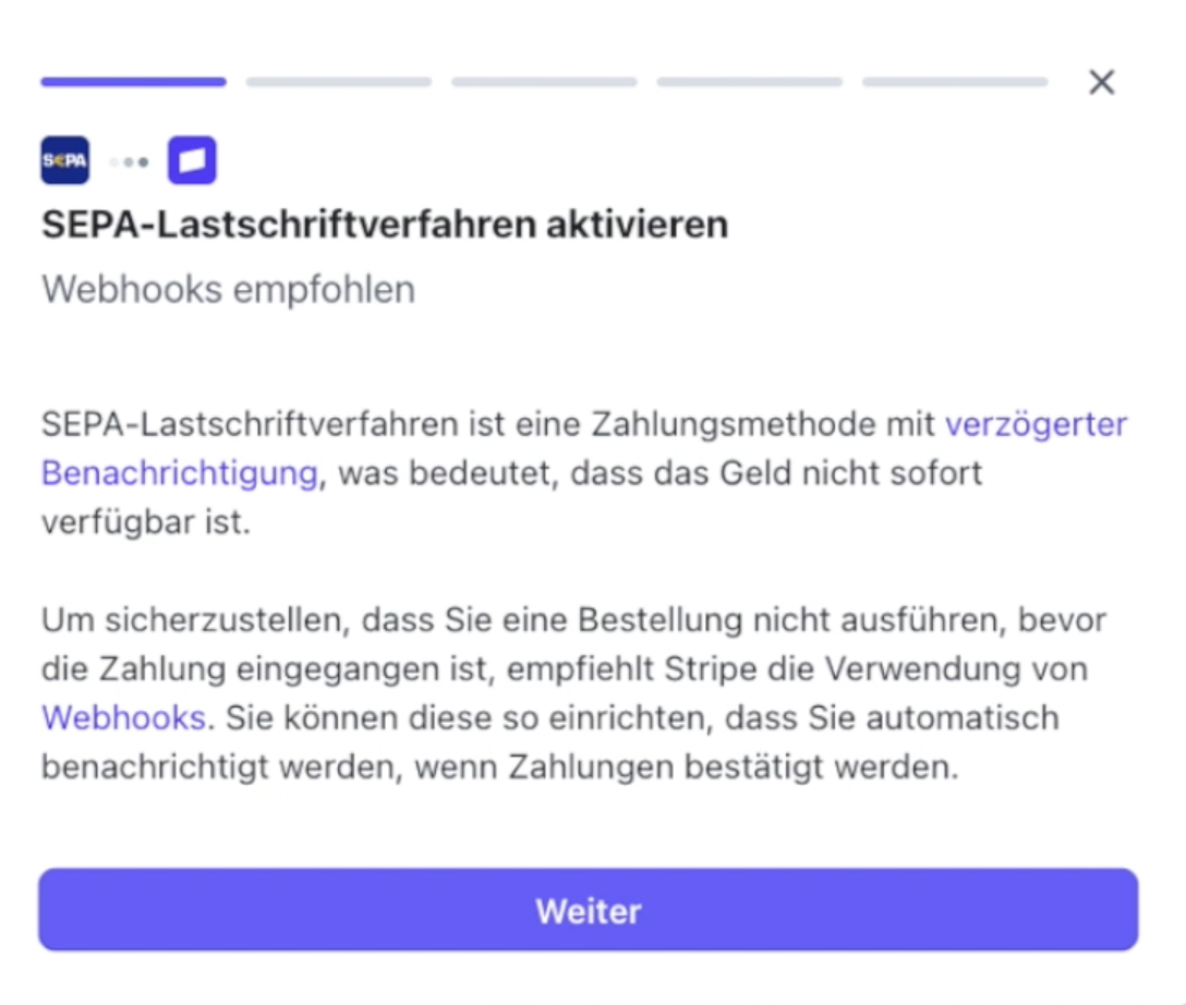 Verifizierung starten