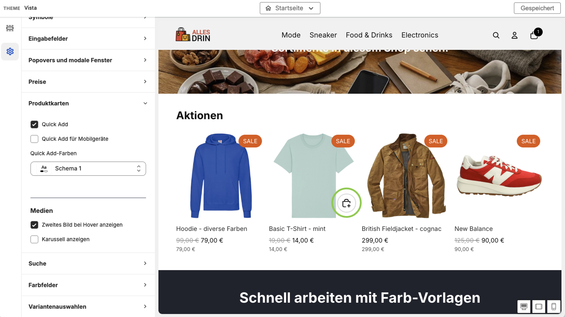 Produktkarten